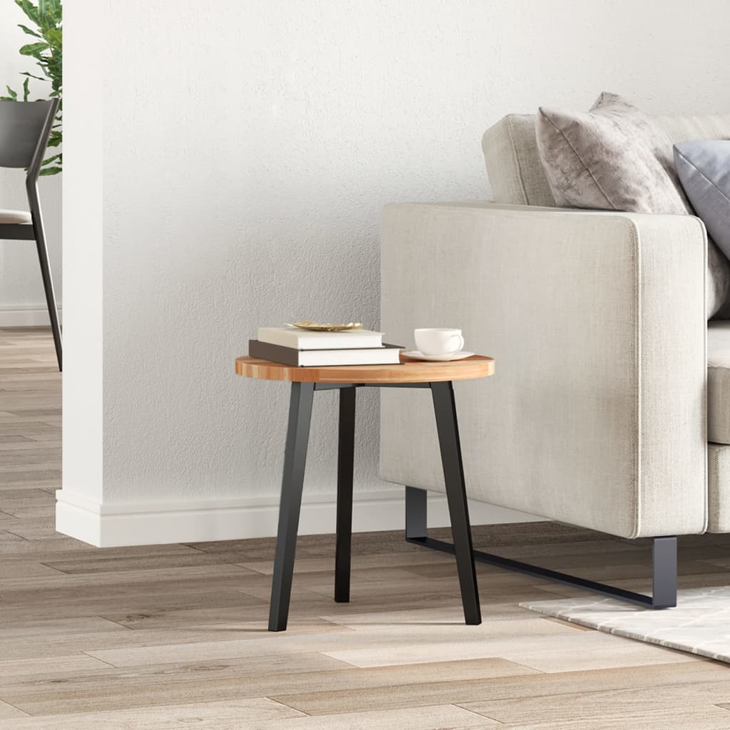 vidaXL Tafelblad rond Ø 40x2 cm massief acaciahout afbeelding
