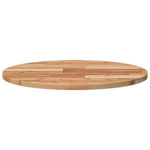Stolní deska kulatá Ø 60 x 2 cm masivní akáciové dřevo - obrázek 4
