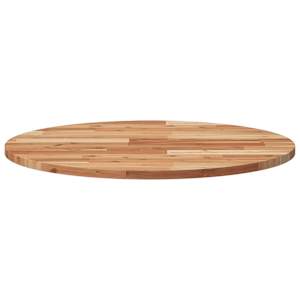 Stolní deska kulatá Ø 70 x 2 cm masivní akáciové dřevo - obrázek 4