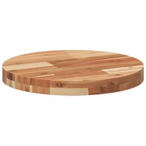 Stolní deska kulatá Ø 40 x 4 cm masivní akáciové dřevo - obrázek 7