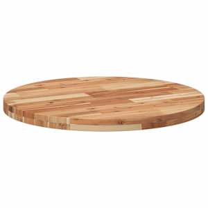 Stolní deska kulatá Ø 70 x 4 cm masivní akáciové dřevo - obrázek 7