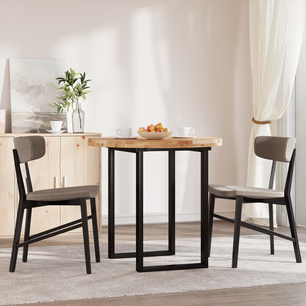 vidaXL Stolová doska okrúhla Ø80x4 cm masívne akáciové drevo