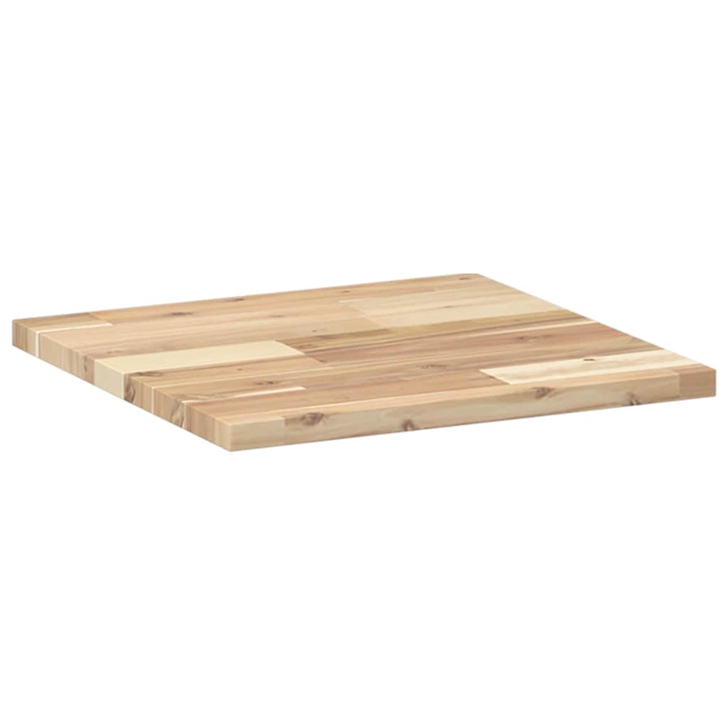 vidaXL Tischplatte Quadratisch 40x40x2 cm Massivholz Akazie