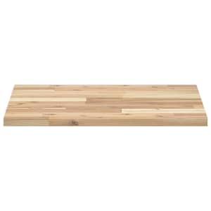 Stolní deska čtvercová 50 x 50 x 2 cm masivní akáciové dřevo - obrázek 4