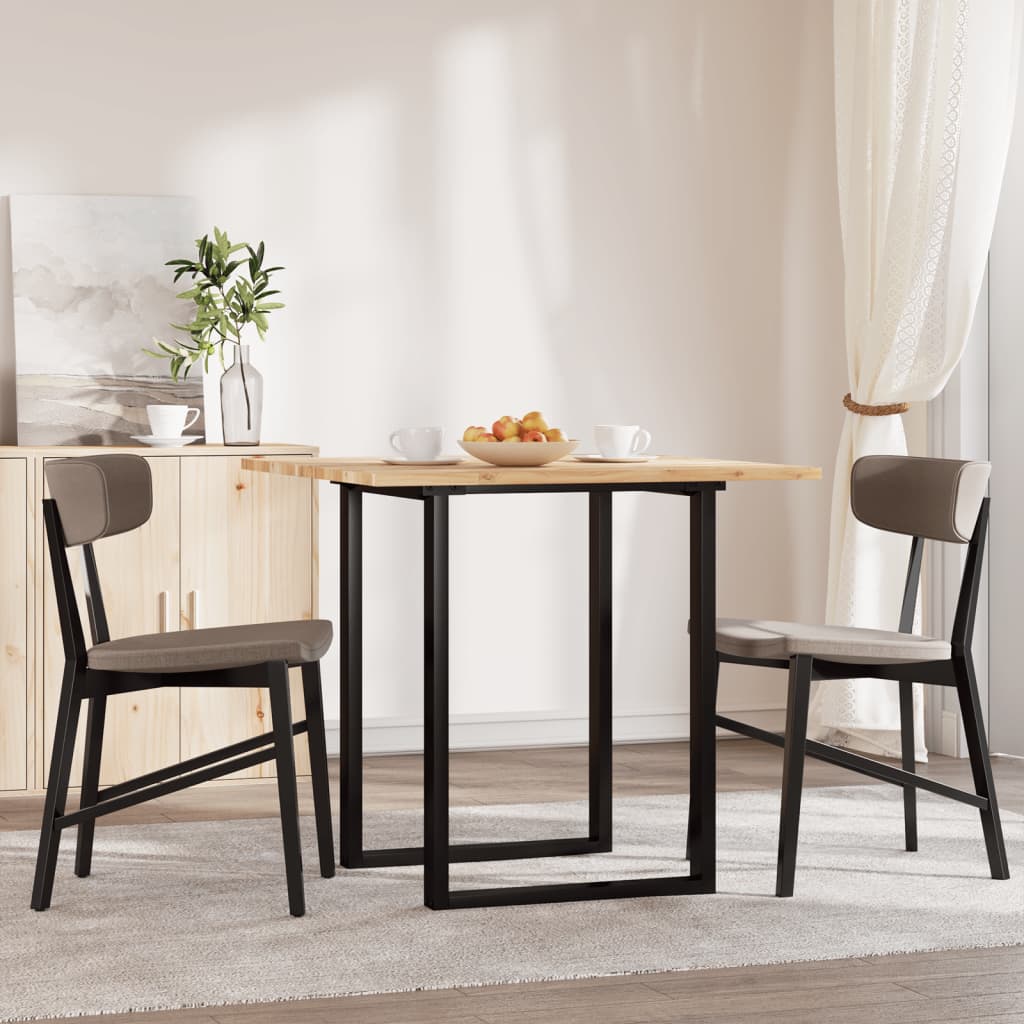vidaXL Tafelblad vierkant 80x80x2 cm massief acaciahout afbeelding