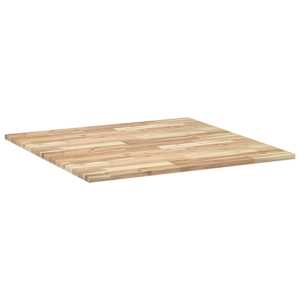 Stolní deska čtvercová 90 x 90 x 2 cm masivní akáciové dřevo - obrázek 7