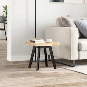 vidaXL Table Top Natural Acacia Solid acacia wood 15.7x15.7 in Sturdy