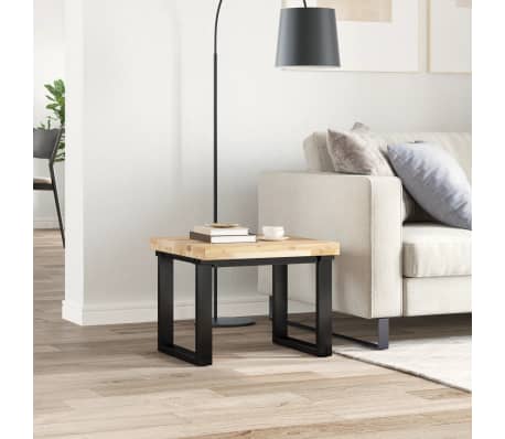 vidaXL Table Top Natural Acacia Solid Acacia wood 19.7x19.7 in Table Top