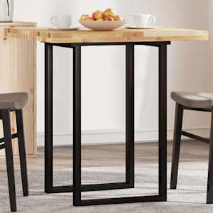 Mizna plošča kvadratna 70x70x4 cm trden akacijev les