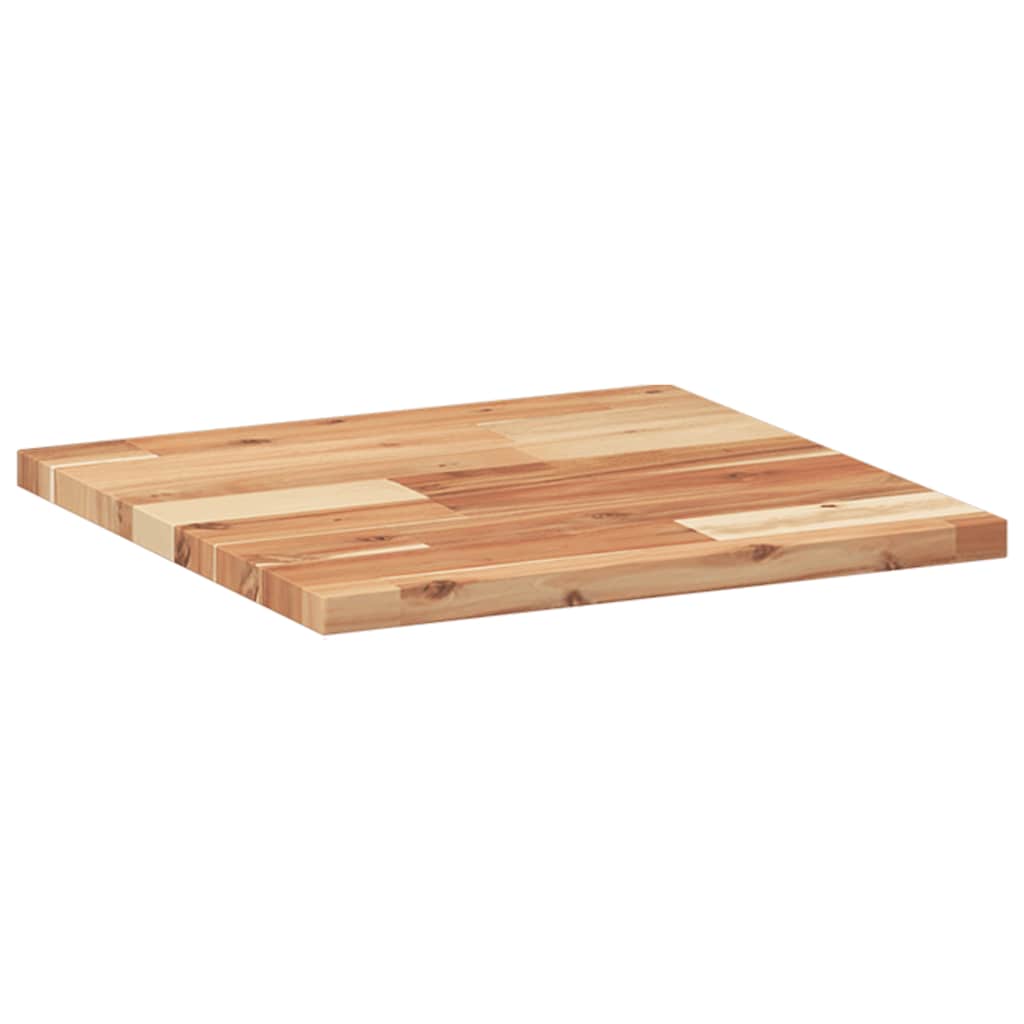 vidaXL Tischplatte Quadratisch 40x40x2 cm Massivholz Akazie