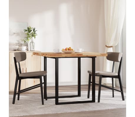 vidaXL galda virsma, 90x90x4 cm, kvadrāta forma, akācijas masīvkoks