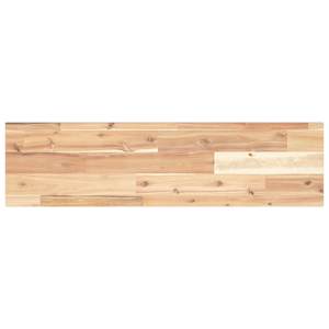 Stolní deska 80 x 20 x 2 cm obdélníková masivní akáciové dřevo - obrázek 2