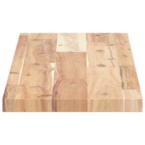 Stolní deska 80 x 20 x 2 cm obdélníková masivní akáciové dřevo - obrázek 6