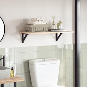 Mizna plošča 80x40x2 cm pravokotna trden akacijev les