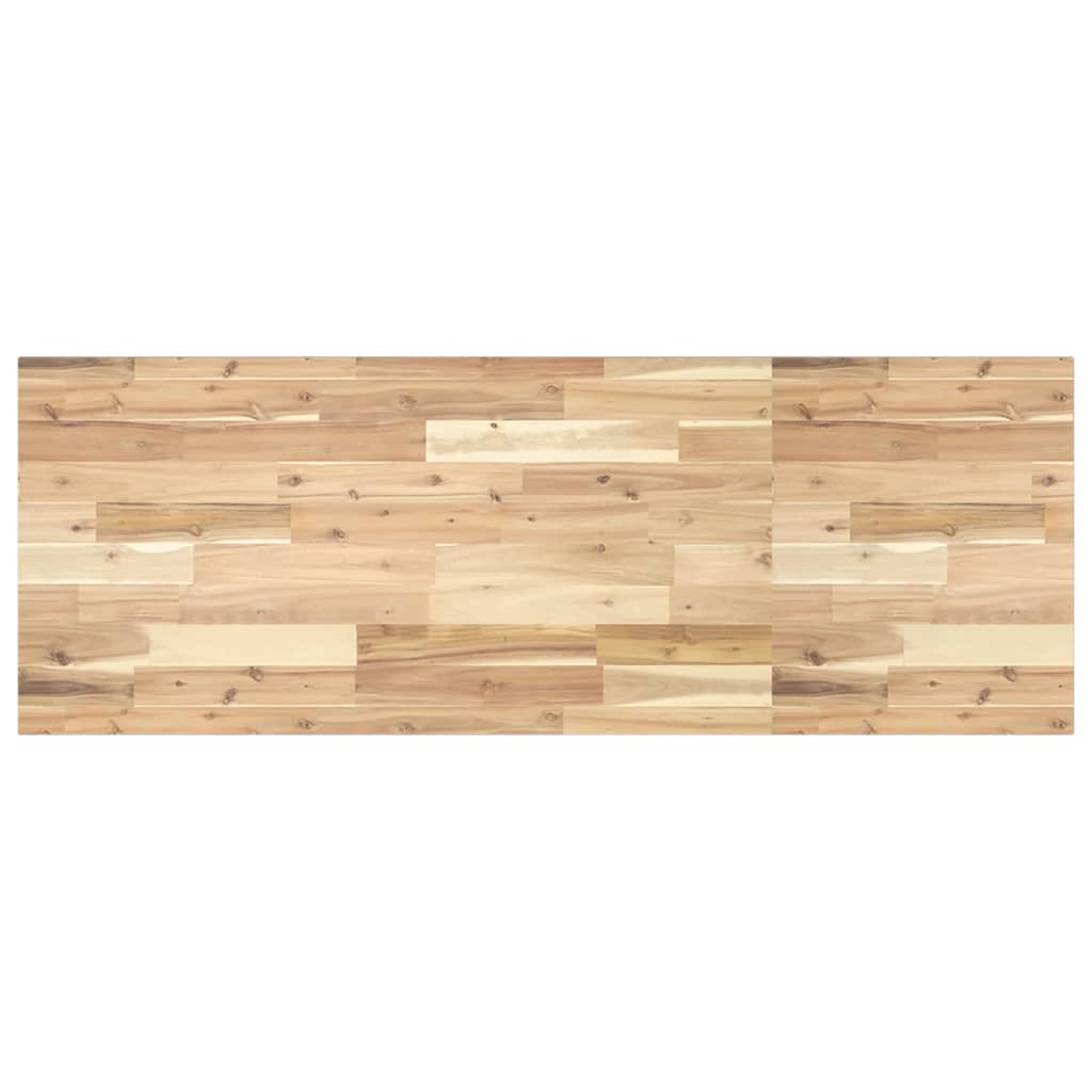 vidaXL StolnĂ­ deska obdĂ©lnĂ­kovĂˇ 120 x 50 x 2 cm masivnĂ­ akĂˇciovĂ© dĹ™evo