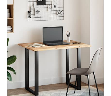 vidaXL Tischplatte Rechteckig 120x70x2 cm Massivholz Akazie