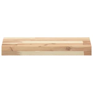 Stolní deska 60 x 20 x 4 cm obdélníková masivní akáciové dřevo - obrázek 4