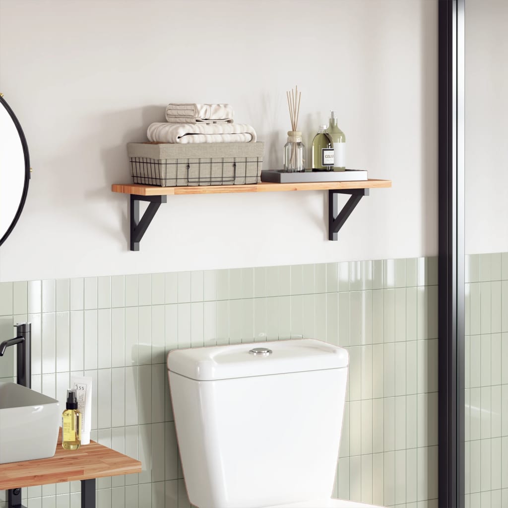 vidaXL bordplade 100x20x2 cm rektangulær massivt akacietræ