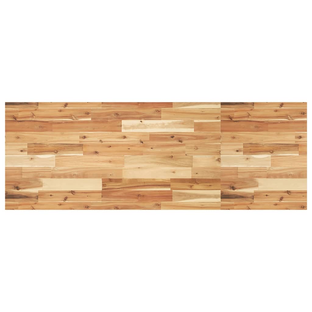 vidaXL StolnĂ­ deska obdĂ©lnĂ­kovĂˇ 120 x 50 x 2 cm masivnĂ­ akĂˇciovĂ© dĹ™evo