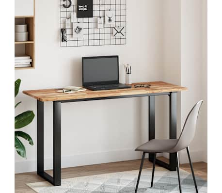 vidaXL Tischplatte Rechteckig 120x50x2 cm Massivholz Akazie