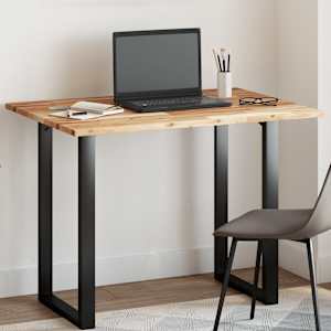 Mizna plošča pravokotna 80x70x2 cm trden akacijev les