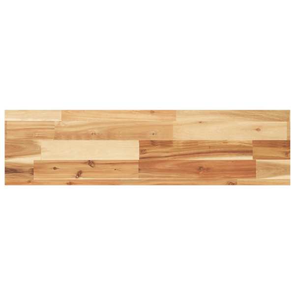 vidaXL lauaplaat 80 x 20 x 4 cm ristk&uuml;likukujuline, t&auml;ispuidust, akaatsia