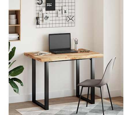 vidaXL Tischplatte Rechteckig 120x70x4 cm Massivholz Akazie