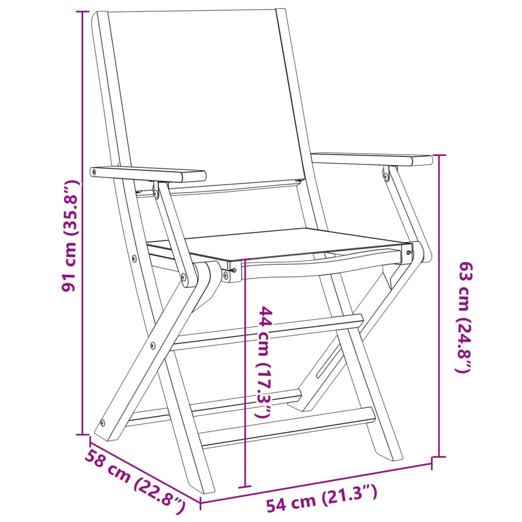 imagem de vidaXL 5 pcs conjunto jantar jardim tecido/madeira cinza-acastanhado11