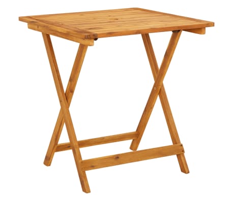 vidaXL Juego de bistro de 3 piezas tela y madera maciza azul y blanco