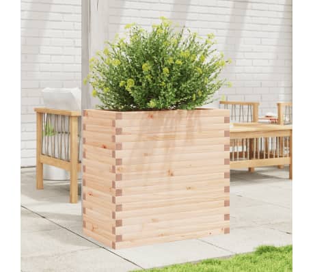 vidaXL Garden Planter 70x40x68.5 cm Solid Wood Pine