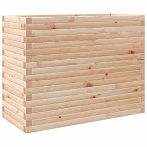Zahradní truhlík 90 x 40 x 68,5 cm masivní borové dřevo - obrázek 2