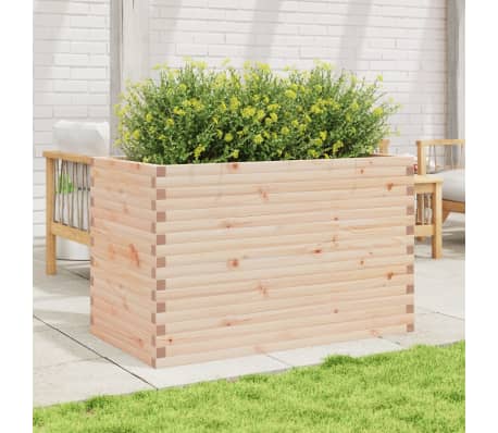 vidaXL Jardini&egrave;re 110x60x68,5 cm bois de pin massif
