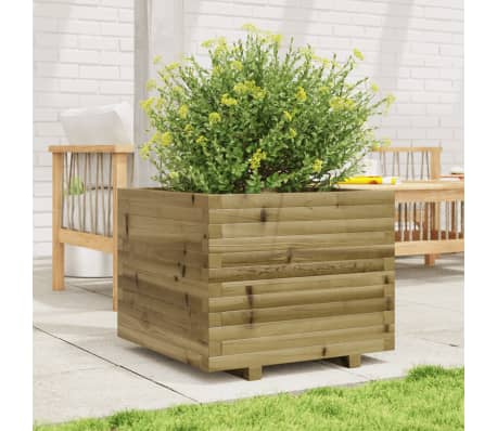 vidaXL aia taimekast, 60x60x49,5 cm, immutatud m&auml;nnipuit