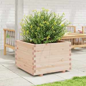 vidaXL Garden Planter 70x70x49.5 cm Solid Wood Pine