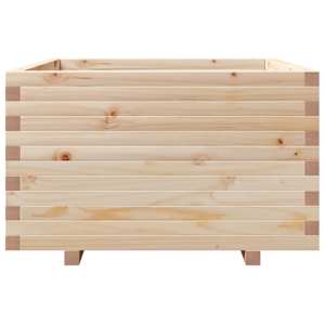 Zahradní truhlík 80 x 80 x 49,5 cm masivní borové dřevo - obrázek 5