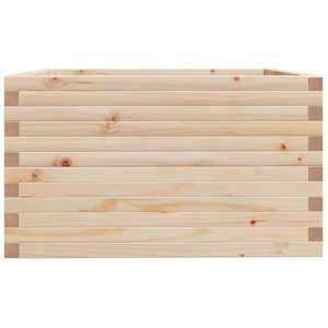 Zahradní truhlík 80 x 80 x 49,5 cm masivní borové dřevo - obrázek 6