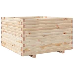 Zahradní truhlík 80 x 80 x 49,5 cm masivní borové dřevo - obrázek 7