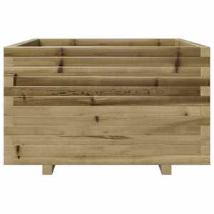 Zahradní truhlík 80 x 80 x 49,5 cm impregnované borové dřevo - obrázek 5