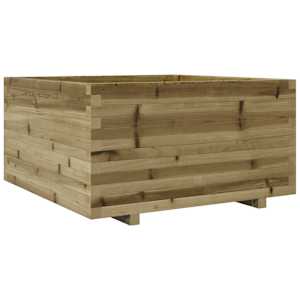 Zahradní truhlík 90 x 90 x 49,5 cm impregnované borové dřevo - obrázek 2