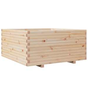 Zahradní truhlík 100 x 100 x 49,5 cm masivní borové dřevo - obrázek 2