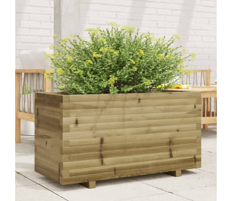 vidaXL Ζαρντινιέρα Κήπου 90x40x49,5 εκ. από Εμποτισμένο Ξύλο Πεύκου