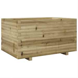 Zahradní truhlík 90 x 60 x 49,5 cm impregnované borové dřevo - obrázek 7