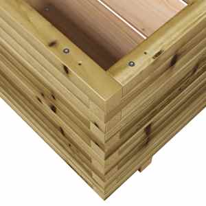 Zahradní truhlík 90 x 60 x 49,5 cm impregnované borové dřevo - obrázek 8