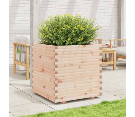 vidaXL Vrtna sadilica 70x70x72,5 cm od masivne borovine