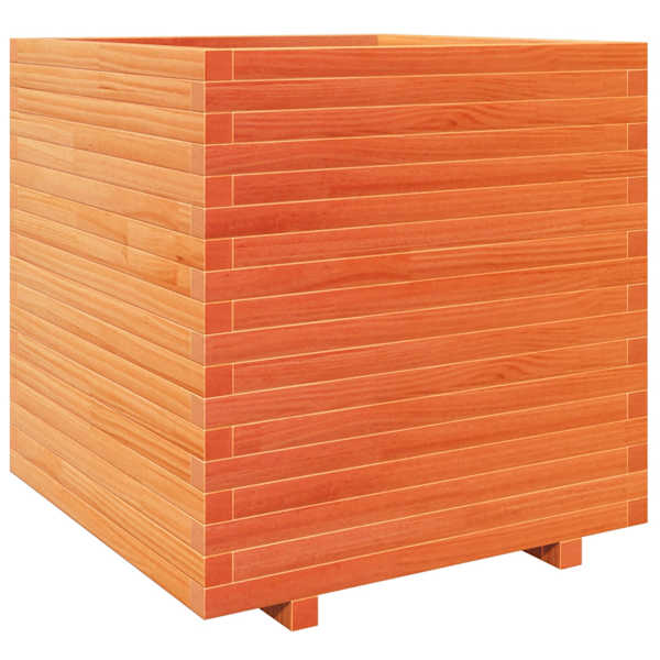 vidaXL aia taimekast, vahapruun, 70x70x72,5 cm, m&auml;nnipuit
