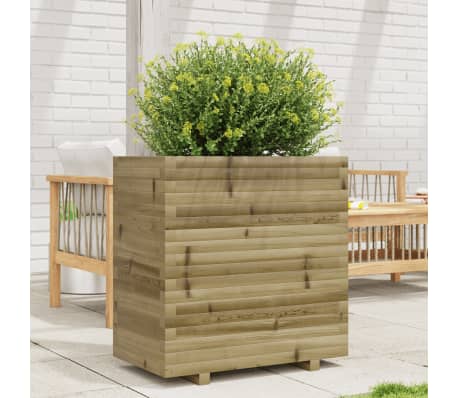 vidaXL Garden Planter 70x40x72.5 cm Impregnated Wood Pine
