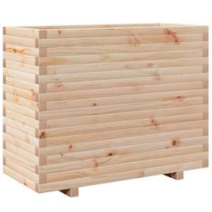 Zahradní truhlík 90 x 40 x 72,5 cm masivní borové dřevo - obrázek 2