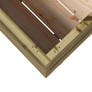 Zahradní truhlík 90 x 40 x 72,5 cm impregnované borové dřevo - obrázek 8