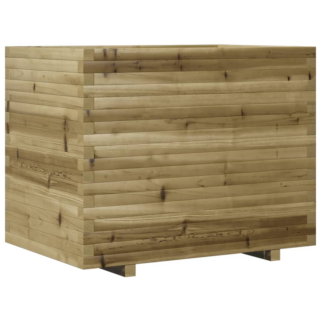 vidaXL Záhradný kvetináč 90x60x72,5 cm impregnovaná borovica