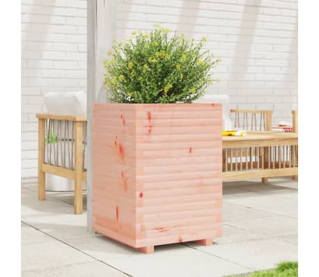 vidaXL Garden Planter 50x50x72 cm Solid Wood Douglas